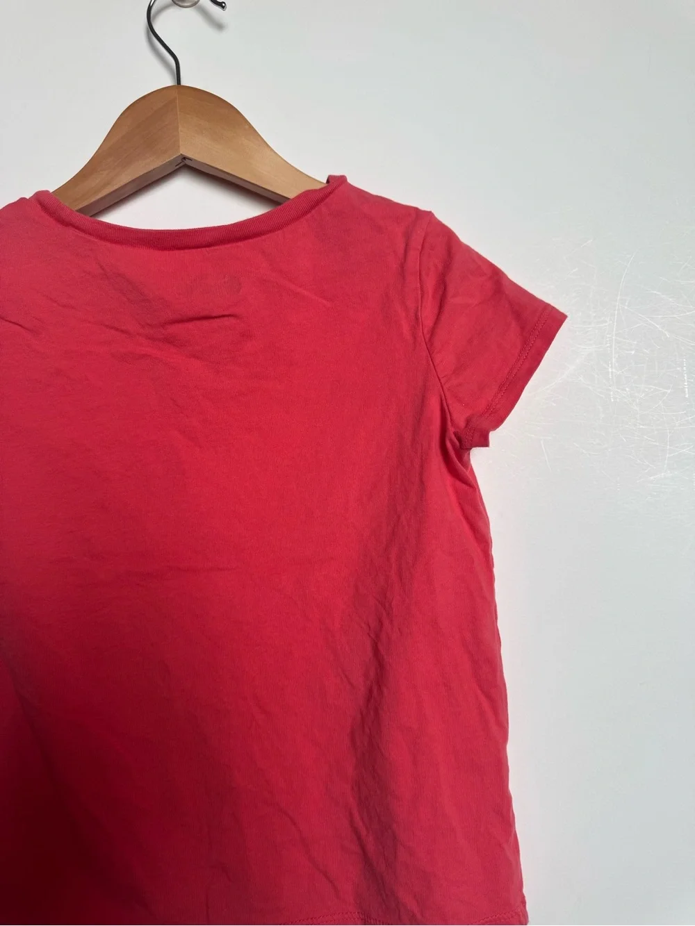 GirlsOshKosh B'gosh Short Sleeve Tee with Glitter 'Be Kind Be Happy' Graphic